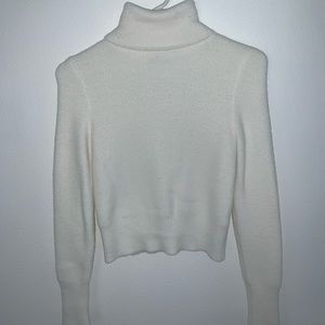 Zara white turtleneck